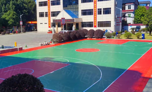 新旭體育近期體育場地建設(shè)完工案例