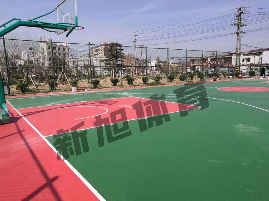 硅pu籃球場(chǎng)施工工期